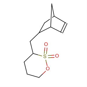 1,2-Oxathiane, 3-(bicyclo[2.2.1]hept-5-en-2-ylmethyl)-, 2,2-dioxide