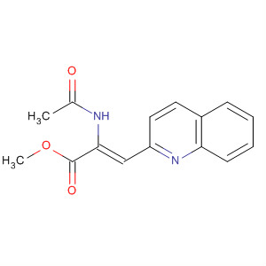 2-Propenoic acid, 2-(acetylamino)-3-(2-quinolinyl)-, methyl ester, (2Z)- molecular structure