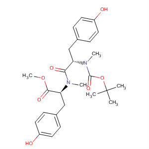 L-Tyrosine,N-[N-[(1,1-dimethylethoxy)carbonyl]-N-methyl-L-tyrosyl]-N-methyl-,methyl ester