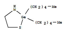 2-azanidylethanethiolate, dipentylgermanium molecular structure
