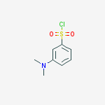 Benzenesulfonyl chloride, 3-(dimethylamino)- molecular structure