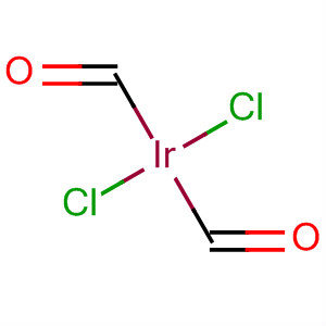 Iridium, dicarbonyldichloro- molecular structure