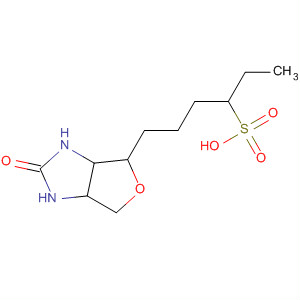 1H-Furo[3,4-d]imidazole-4-hexanesulfonic acid, hexahydro-2-oxo- molecular structure