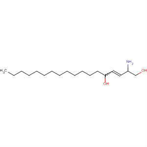 3-Octadecene-1,5-diol, 2-amino- molecular structure
