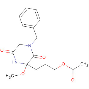 2,5-Piperazinedione,3-[3-(acetyloxy)propyl]-3-methoxy-1-(phenylmethyl)-