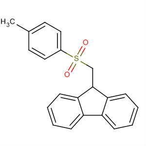 9H-Fluorene, 9-[[(4-methylphenyl)sulfonyl]methyl]- molecular structure