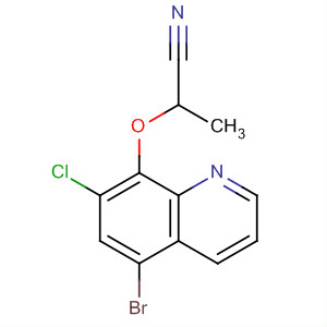 Propanenitrile, 2-[(5-bromo-7-chloro-8-quinolinyl)oxy]-