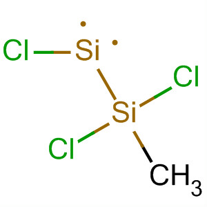 Disilanylidene, 1,2,2-trichloro-2-methyl- molecular structure