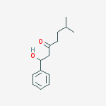 3-Heptanone, 1-hydroxy-6-methyl-1-phenyl- molecular structure