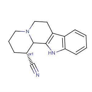 Indolo[2,3-a]quinolizine-1-carbonitrile, 1,4,6,7,12,12b-hexahydro-, cis-