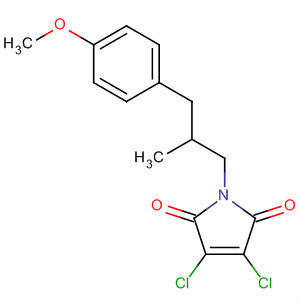 1H-Pyrrole-2,5-dione,3,4-dichloro-1-[3-(4-methoxyphenyl)-2-methylpropyl]-
