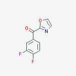 2-(3,4-DIFLUOROBENZOYL)OXAZOLE molecular structure
