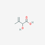 2-hydroxy-3-methylbut-3-enoic molecular structure