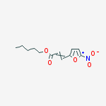 pentyl 3-(5-nitrofuran-2-yl)prop-2-enoate