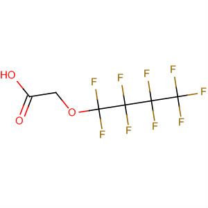 Acetic acid, 2-(1,1,2,2,3,3,4,4,4-nonafluorobutoxy)- molecular structure