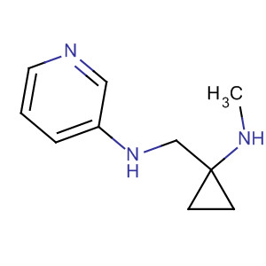 3-Pyridinamine, N-[[1-(methylamino)cyclopropyl]methyl]- molecular structure