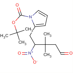 1H-Pyrrole-1-carboxylic acid, 2-(3,3-dimethyl-2-nitro-5-oxopentyl)-,1,1-dimethylethyl ester