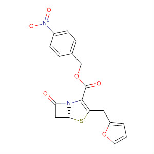 4-Thia-1-azabicyclo[3.2.0]hept-2-ene-2-carboxylic acid,3-(2-furanylmethyl)-7-oxo-, (4-nitrophenyl)methyl ester, (R)-