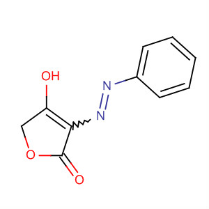 2(5H)-Furanone, 4-hydroxy-3-(phenylazo)- molecular structure
