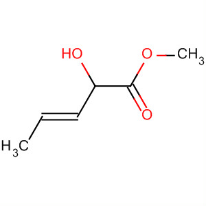 3-Pentenoic acid, 2-hydroxy-, methyl ester, (E)- molecular structure